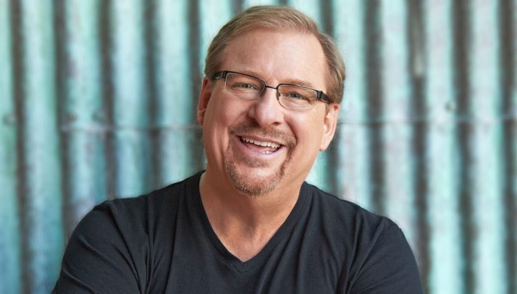 Pastor Rick Warren is coming to Spring Harvest 2025 Event a Press